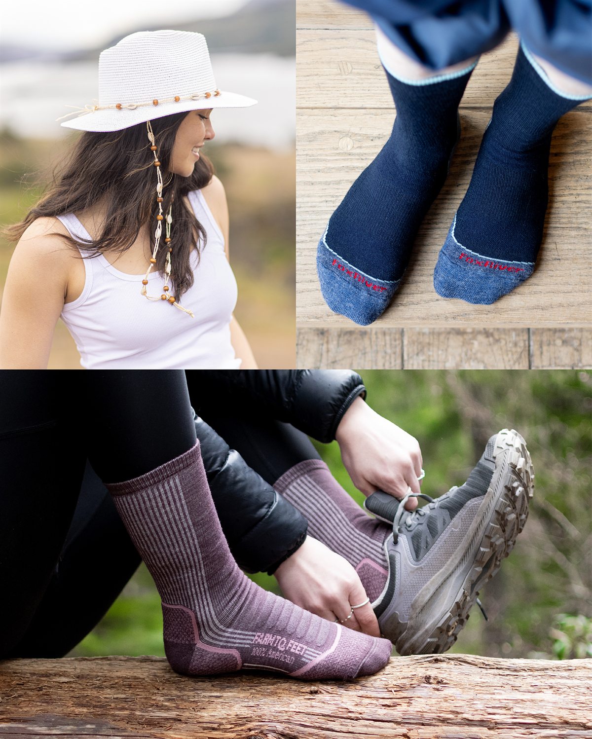 Farm to Feet, Fox River, Pistil, and Ballston products